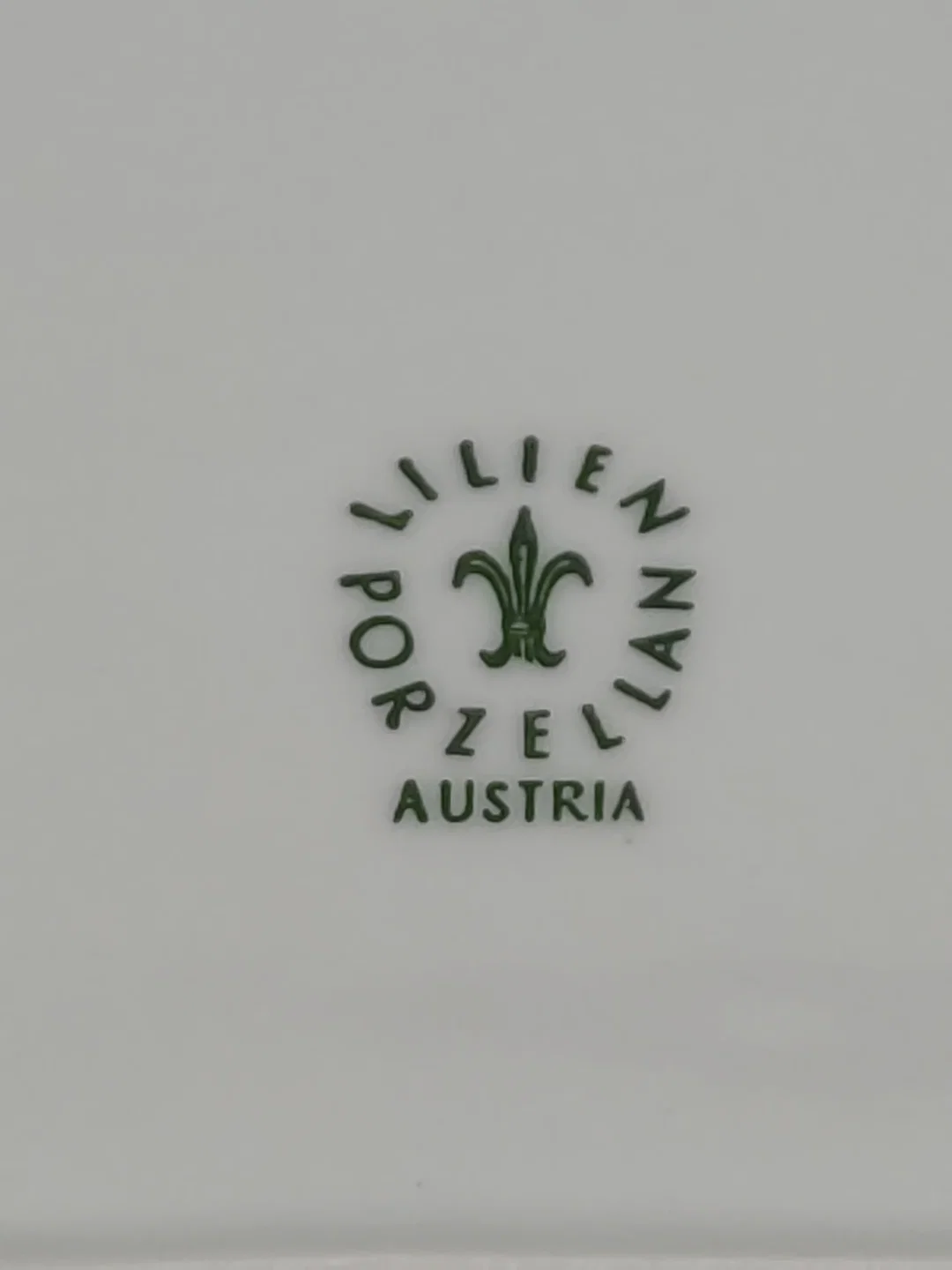 Lilien Porzellan - Große Vorlegeplatte weiß – Bild 8