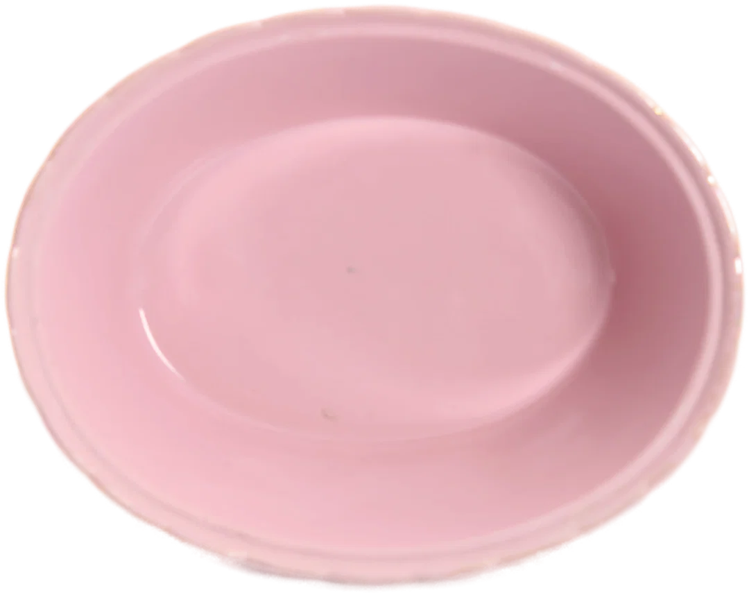 Keramik Huhn-Dose in Perlmutt-Rosa von Krömer – Vintage Deko & Aufbewahrung – Bild 4
