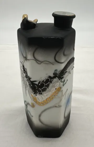 Vintage - Kutani japanische Sake-Karaffe - 20. Jahrhundert - Bild 4