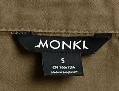 Monki Jumpsuite olivegrün Gr. S – Bild 3