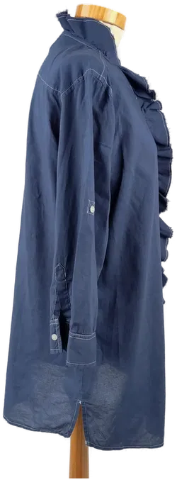 ESPRIT 2-teiliges Damen Blusenset dunkelblau - Gr. 44 - Bild 2
