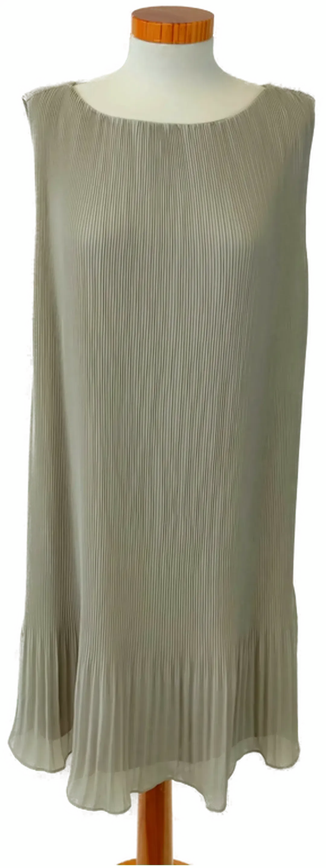 H&M Damenkleid sandgrün - L - Bild 1