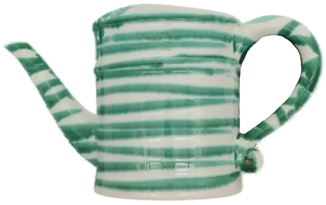 Gmundner Gießkanne „Grün Geflammt“, ca. 14 cm hoch - Bild 1