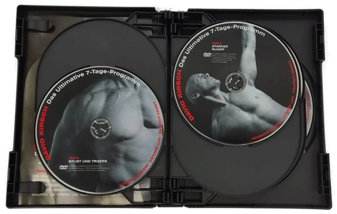 DVD 7 Disc David Kirsch "Das Ultimative 7-Tage Programm"  – Bild 4