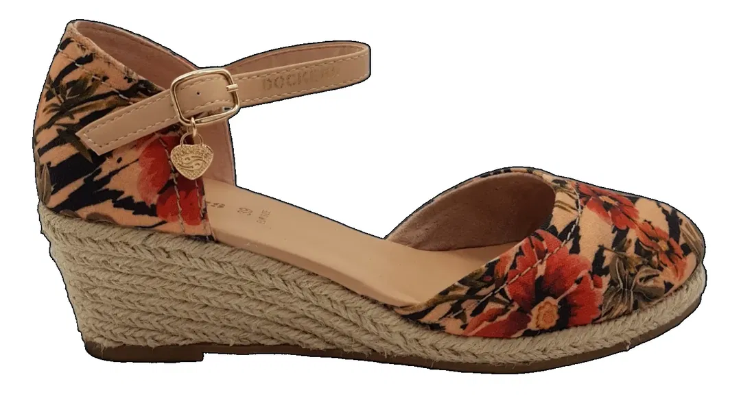 Dockers Damen Riemchen Keilpumps, multicolor - Gr. EU 39 - Bild 1