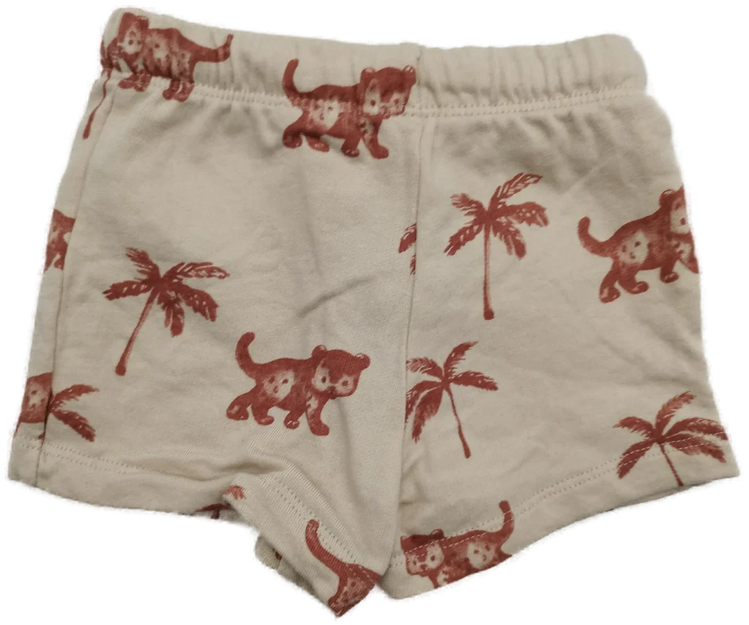 Bemusterte Babyshorts - Bundweite ca. 22cm / Länge ca. 18cm – Bild 2