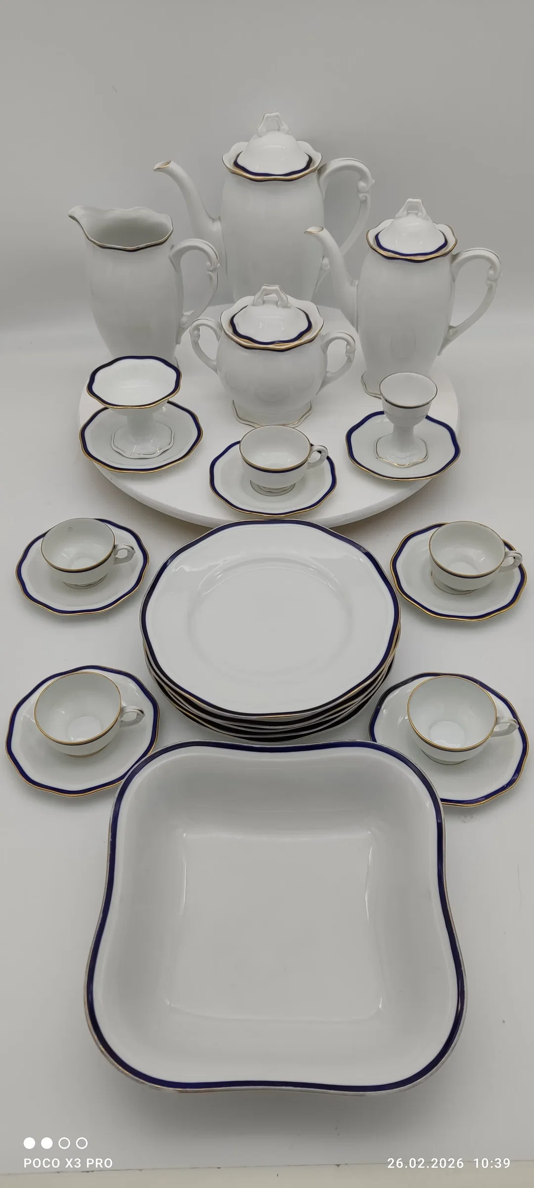 Pirken Hammer Porzellan Set aus Tschechoslowakei - Bild 1