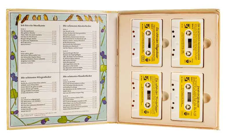 Komm sing mit mir 4 Kassetten Vintage – Bild 2