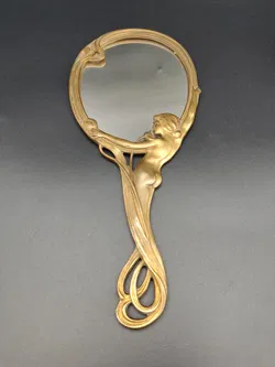 Handspiegel im Jugendstil-Design - Bild 1