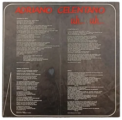 LP Vinyl Adriano Celentano "Uh... uh..."  – Vorschau 3
