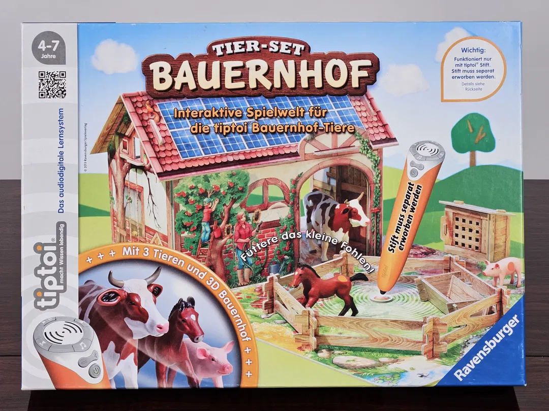 tiptoi® TIER- SET BAUERNHOF - Lernspiel - Ravensburger - Bild 1