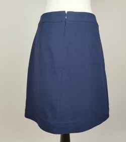 Minirock Ann Taylor Factory Dunkelblau | Business-Eleganz - Bild 3