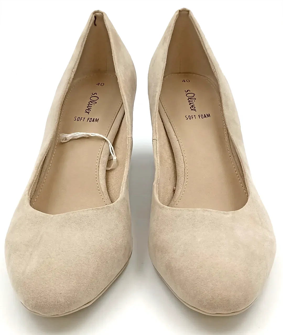S.Oliver Damenpumps creme Soft Foam Gr. 40 – Bild 2