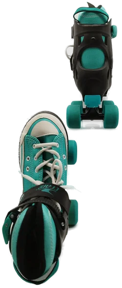 Kinder- und Jugendrollschuhe Sonstige Gr. 33-36 | Verstellbar - Bild 4