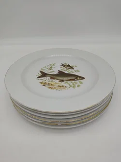 Vintage Fischteller - 6 Stück - Bild 13