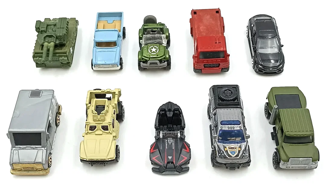 Matchbox 10 Stück Spielzeugautos – Bild 2