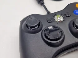 Original Microsoft Xbox 360 Controller - Kabelgebunden - schwarz - Bild 3