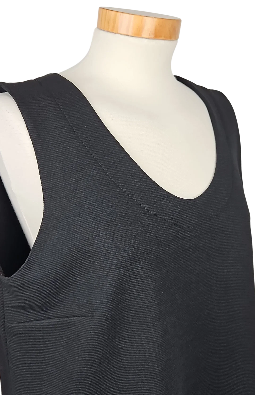 Rena Moden Damen Vintage Top, schwarz - Gr. L  – Bild 4