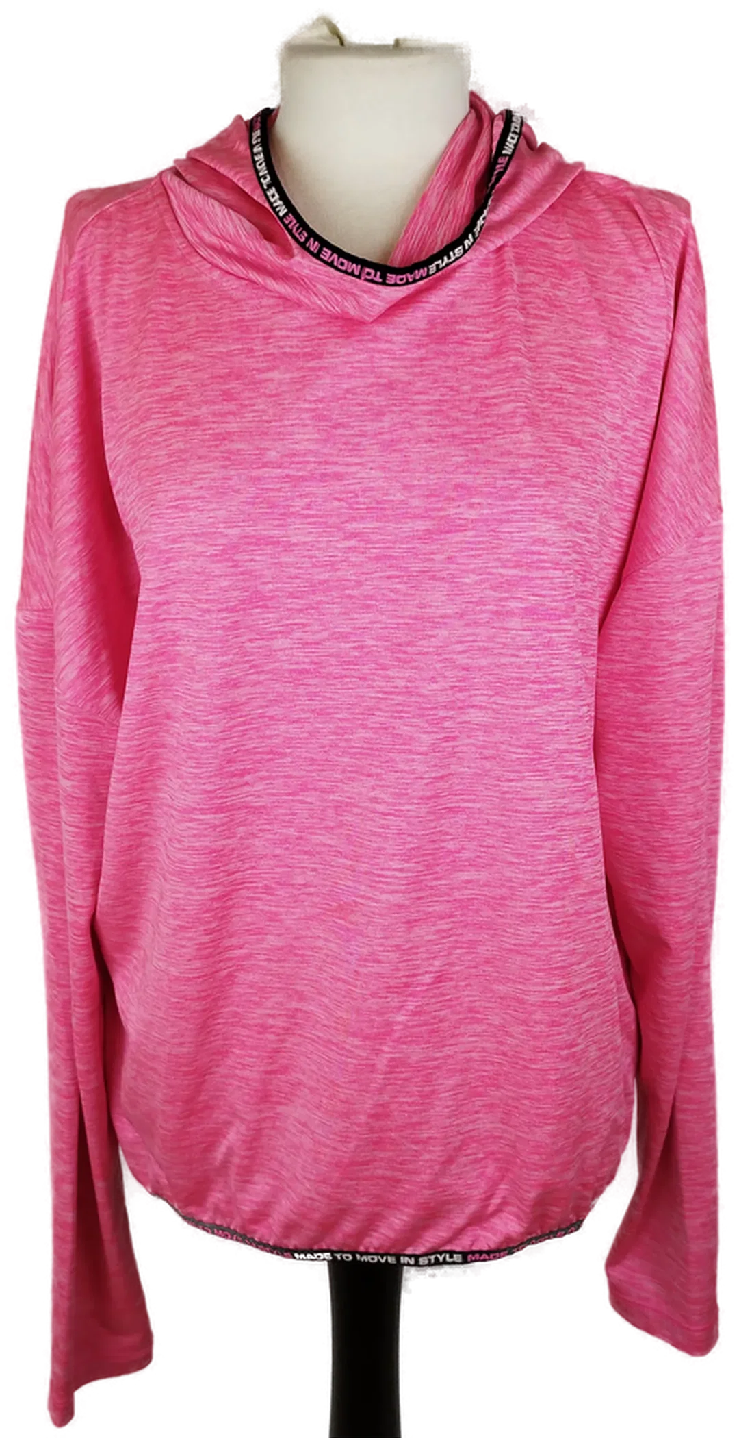 Pinker Ergeenomix Hoodie - Gr. 170-176 / 14+ Jährige – Bild 1