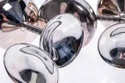 FAMIPA PRIZREN Versilbertes Vintage Champagner / Sekt Gläser Set (6 Stück) - Bild 5