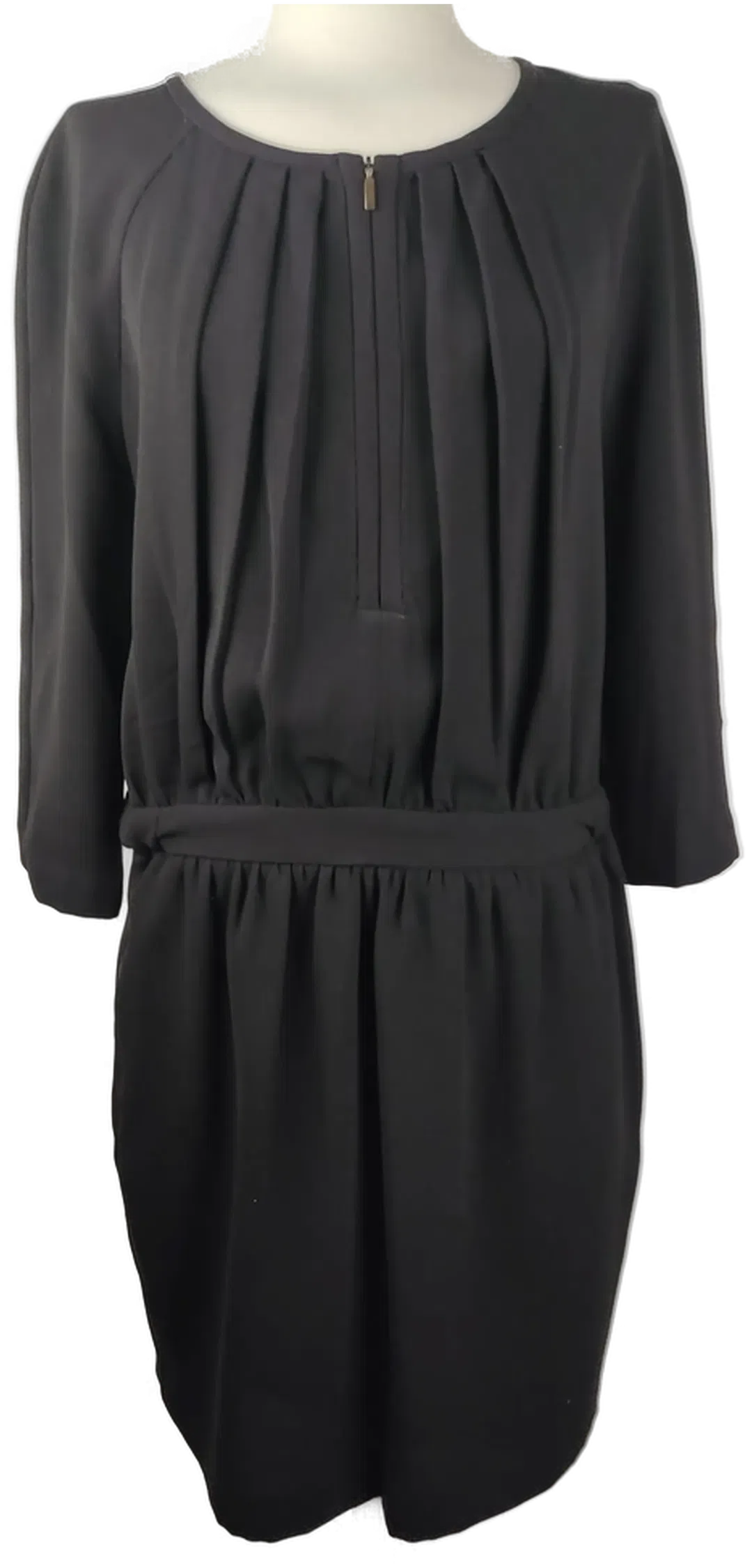 Mango Damenkleid midi schwarz - M/38 - Bild 1