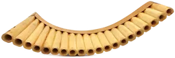 Panflöte aus Bambus 20 Rohre - Bild 3