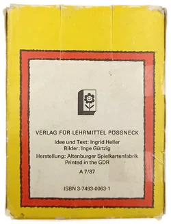 Verlag für Lehrmittel Pössneck: Vintage-Kartenspiel „Turnt alle mit!“ - Bild 3