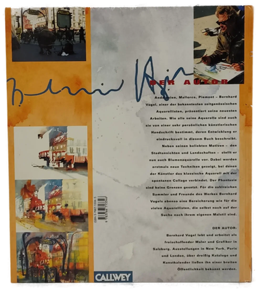 Buch "Aquarelle - Blumen, Landschaften, Städte" von Bernhard Vogel  – Bild 2