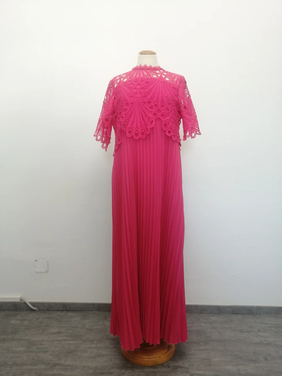 Abendkleid Shein Unifarben Maxikleid 40 | Eleganter Auftritt - Bild 4