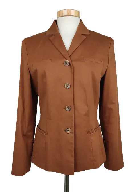 Vintage Apanage Damen Blazer, braun - Gr. S - Bild 1