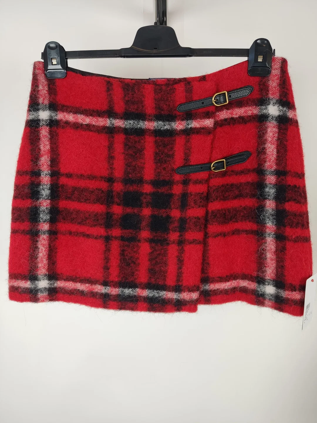 Ralph Lauren Wickelrock mit Lederbesatz Größe 46, Bundweite 90 cm, Länge 42 cm - Bild 1