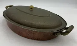 Vintage Kupferpfanne mit Deckel - Bild 3