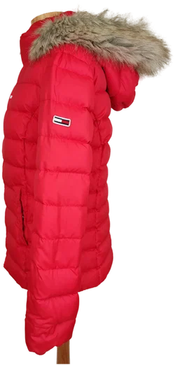 Tommy Jeans Damen Jacke rot - M/38 - Bild 3