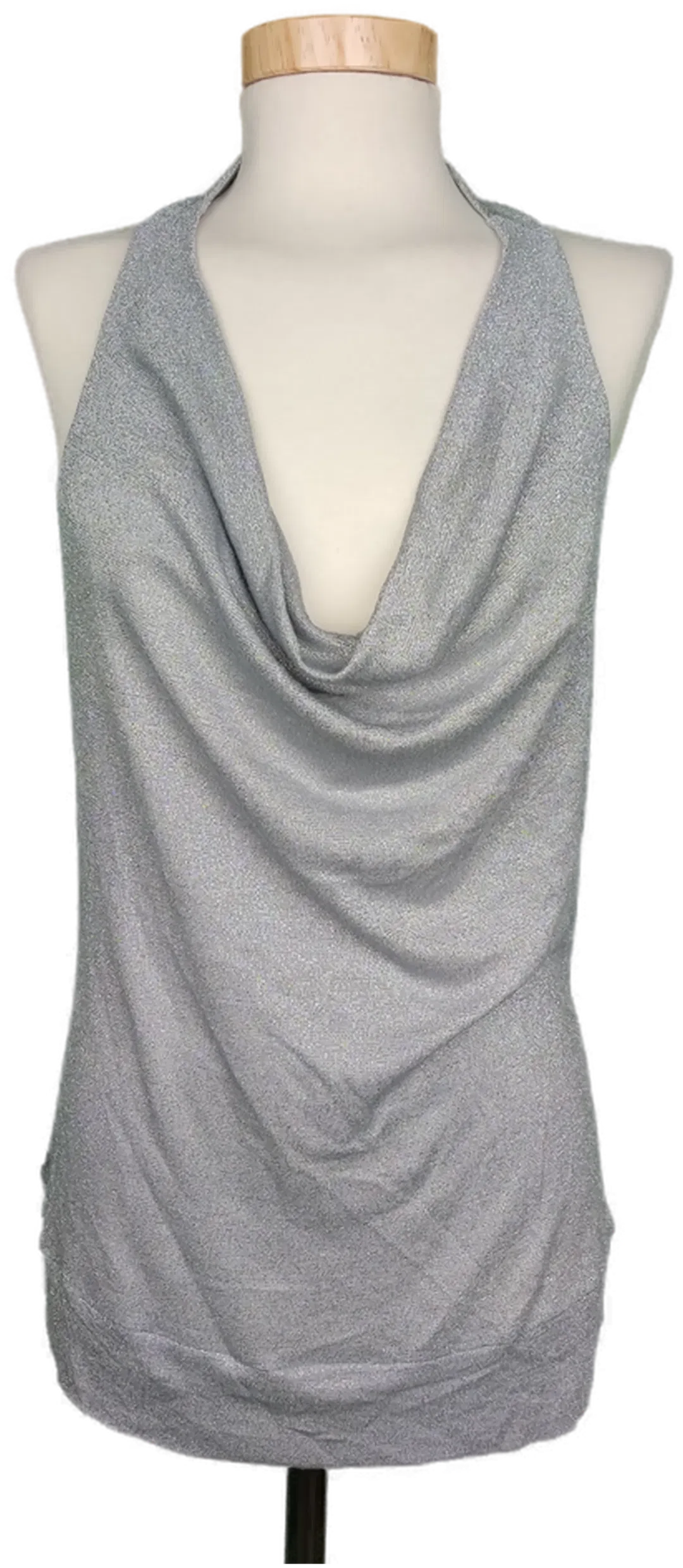 C&A Clockhouse Damen Top silber glitzernd - XL - Bild 4