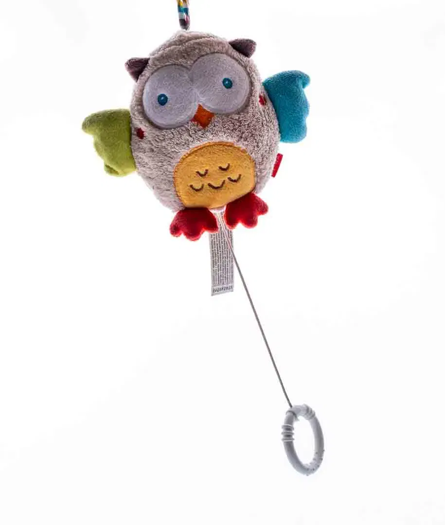  Baby-Nova Spieluhr Eule mit Musik, Höhe 15cm - Bild 4