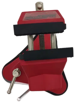 Brüder Mannesmann Vakuum-Schraubstock, Aluminium-Druckguss, dreh- und schwenkbar - Bild 2