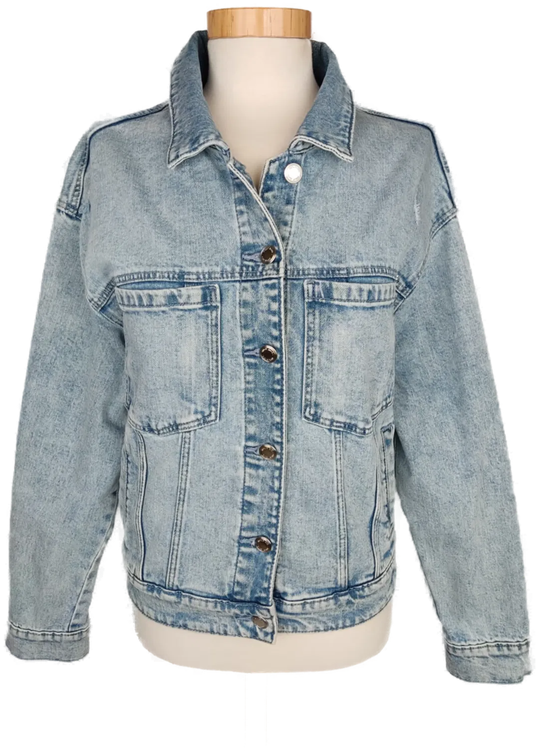 Orsay Damen Jeansjacke hellblau - XS/34 - Bild 4