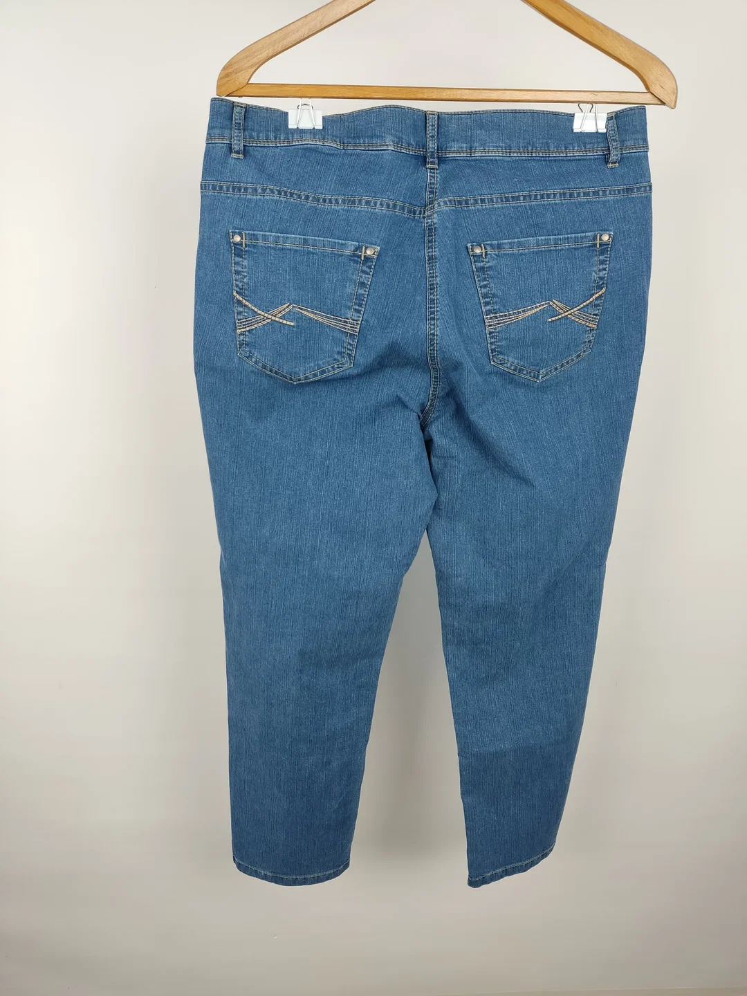Walbusch 7/8-Damenjeans blau - 42 / XL – Bild 2