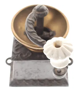 Antike Kaffeemühle T & C Clark – Made in England – registriert 17. Feb. 1812, Nr. 1100 - Bild 5