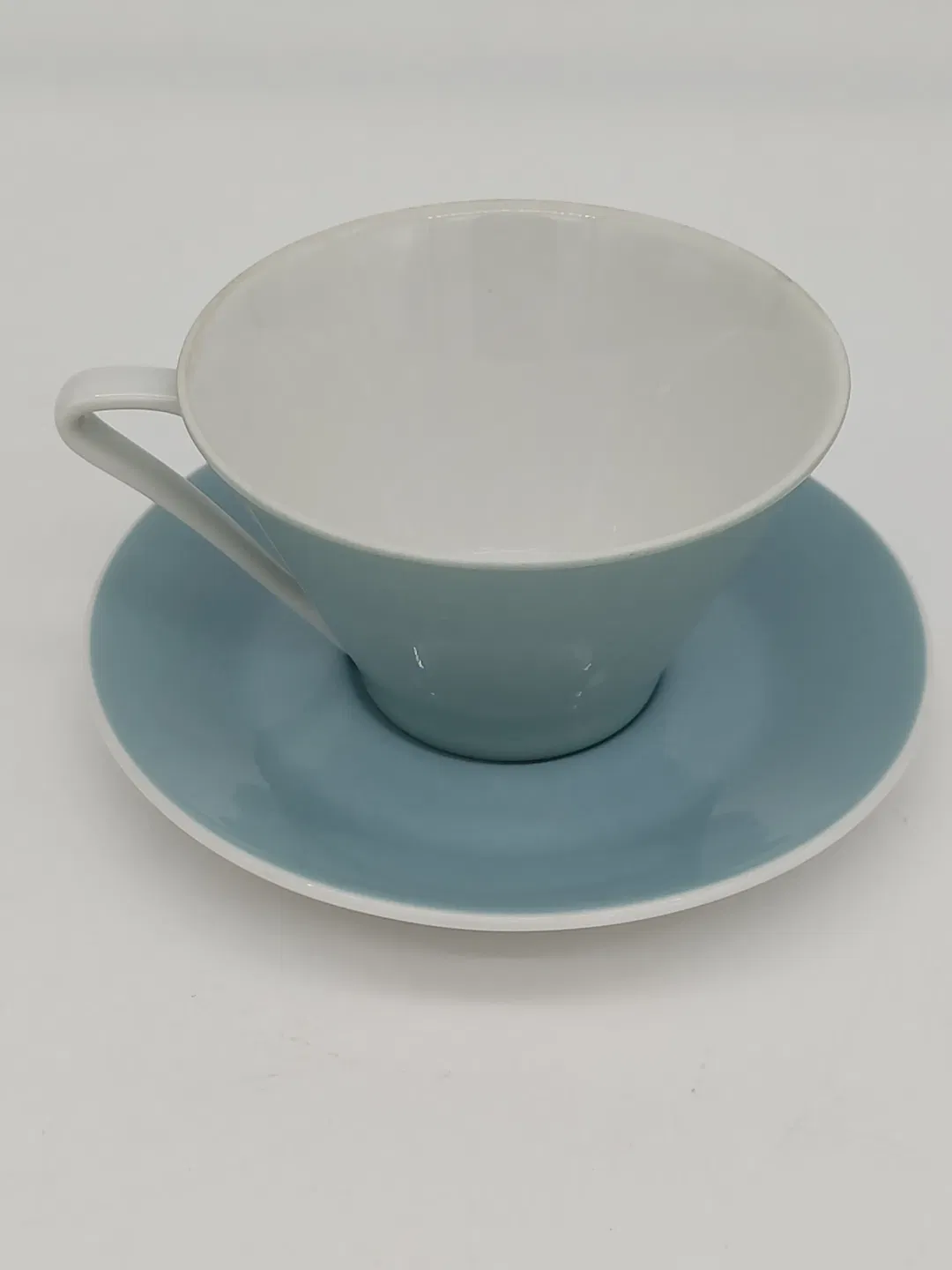 Lilienporzellan Kaffeetasse DAISY 18 - graublau - Bild 4