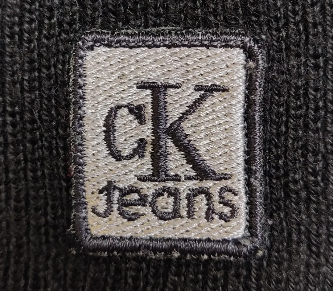 Calvin Klein Jeans Unisex Schal schwarz  – Bild 3