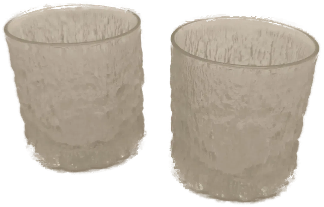 2 Bargläser, vintage, retro, 70er - Bild 1