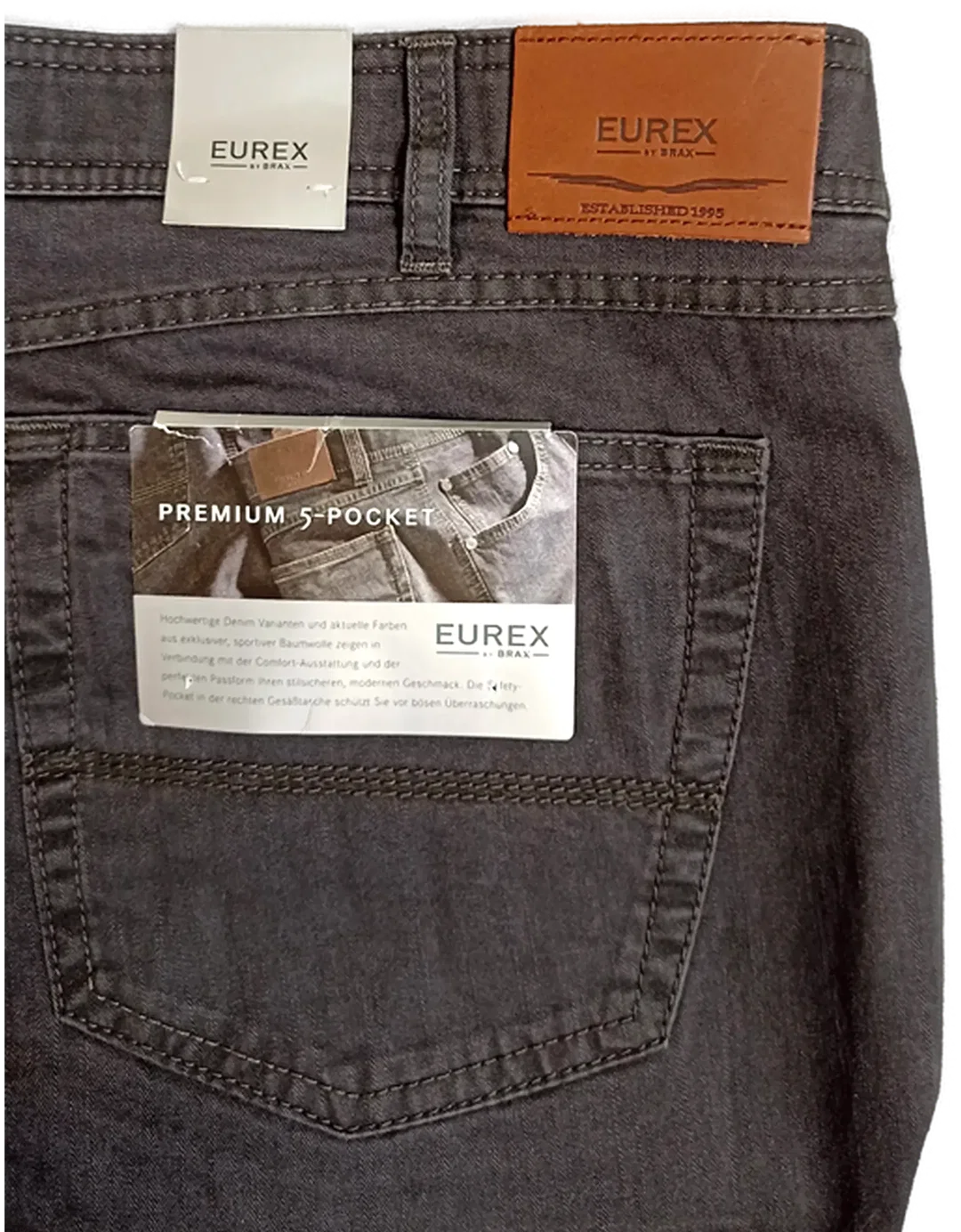 Eurex by Brax Herren Jeans dunkelgrau Gr. 29 – Bild 3