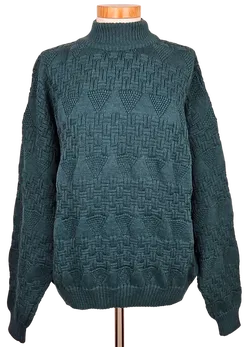 Eri Damen Vintage Pullover, grau - Gr. L - Bild 1