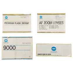 Minolta 9000 AF Kamera inkl. Zubehör - Bild 9