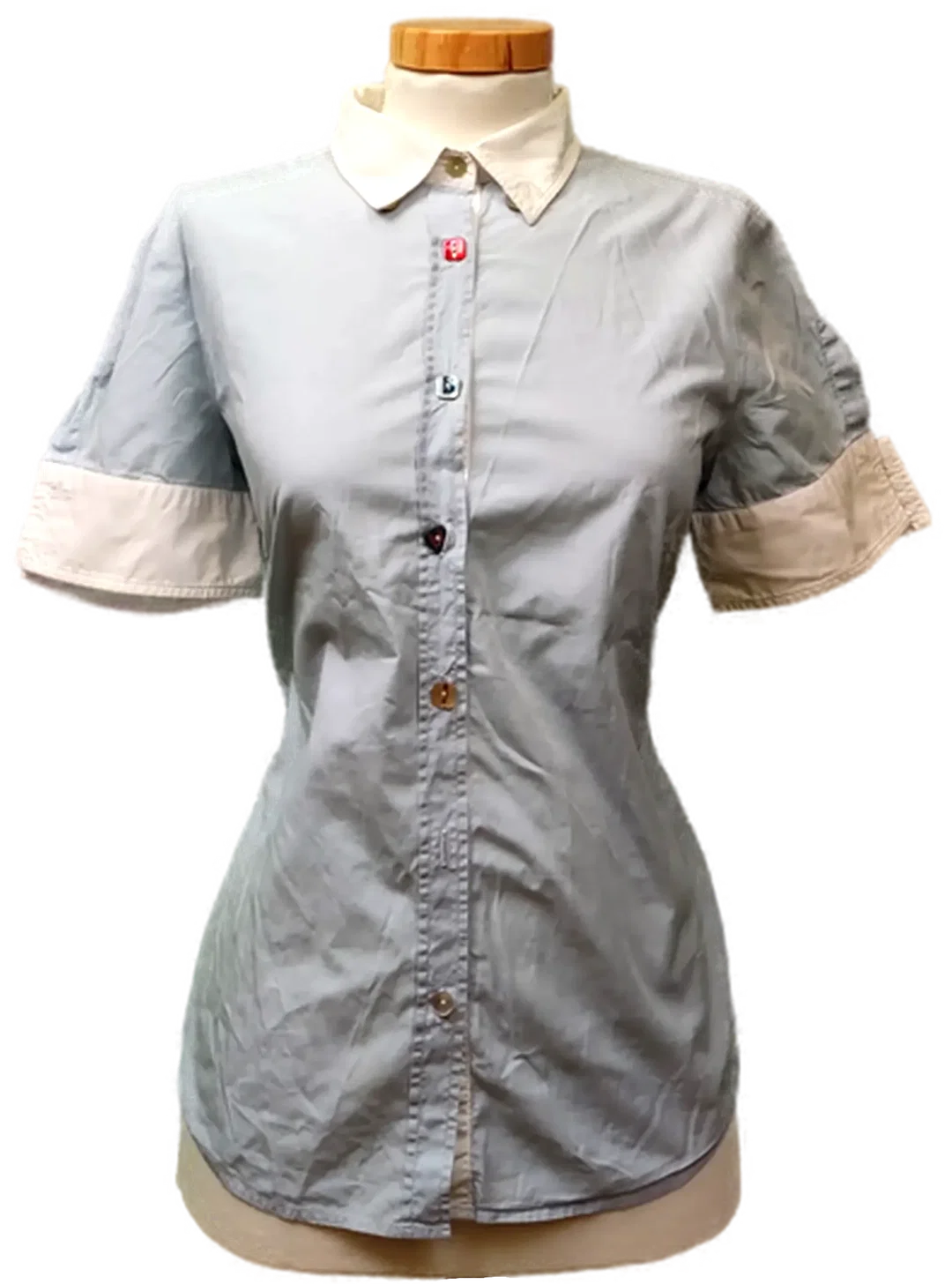 Hugo Boss Damenhemd hellblau Gr. M - Bild 1
