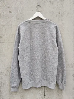 Damen Pullover mit Leopardenkopf, grau - Gr. L – Vorschau 2