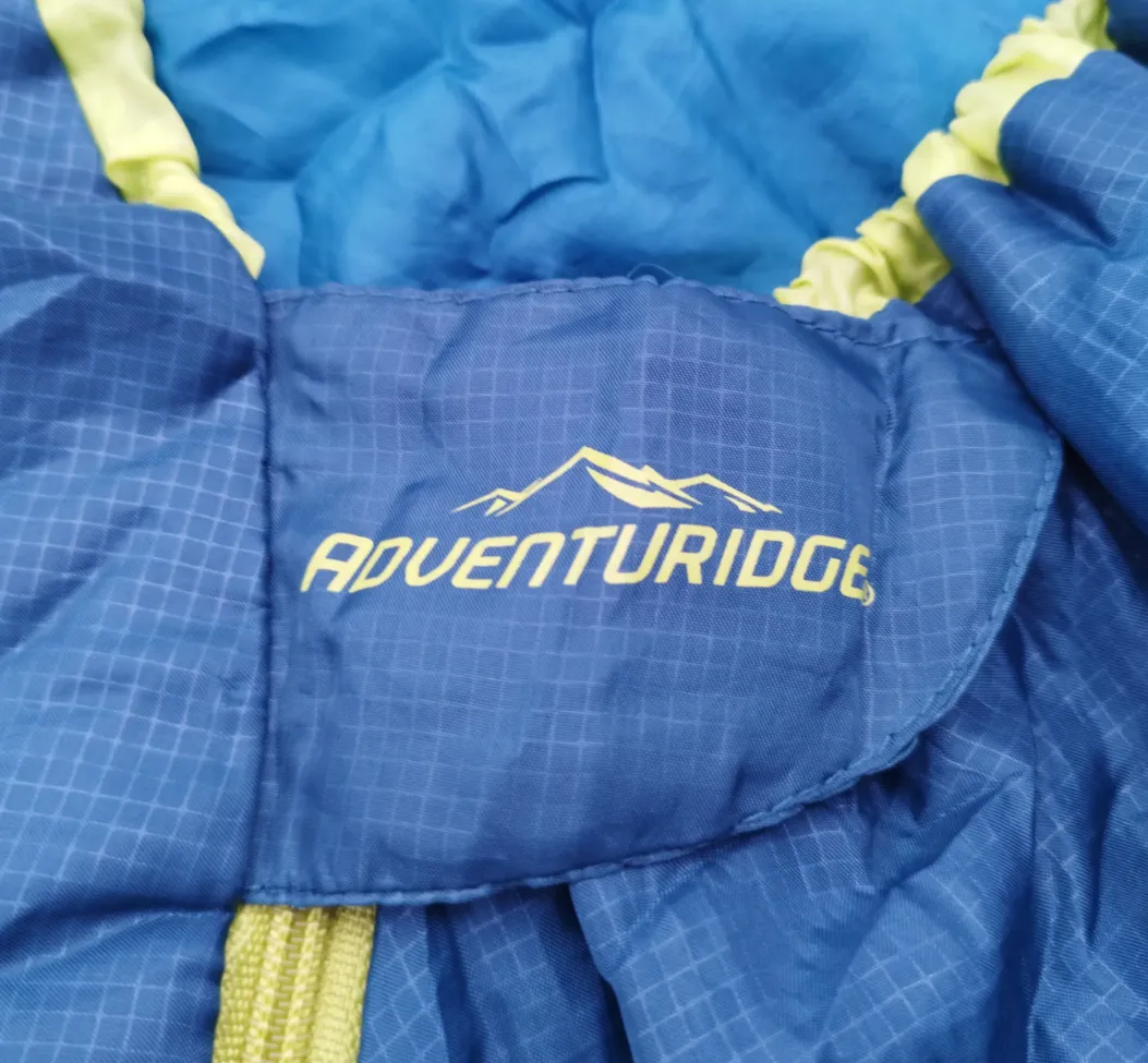 Adventuridge Mumien-Schlafsack, petrol mit Verpackung - 210cm – Bild 2