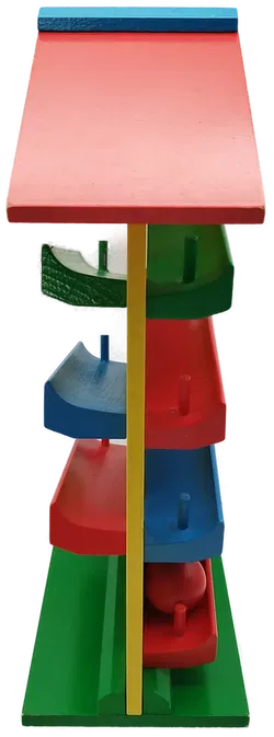 Kugelbahn-Holzhaus | Gut Erhaltenes Spielzeug - Bild 2