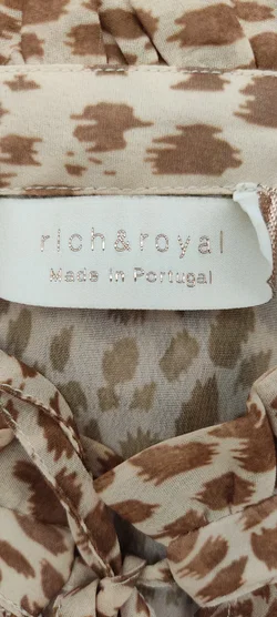 Rich&Royal Bluse Leomuster | Alltags-Chic – Vorschau 8